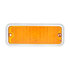 110886 by UNITED PACIFIC - Parking Light - Front, Amber LED, Dual Function, with Stainless Steel Trim, for 1973-1980 Chevy & GMC Truck