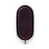 C4052 by UNITED PACIFIC - Tail Light - With Black Housing & Stainless Steel Rim, Red Lens, for 1940 Chevy Passenger Car