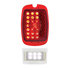 110110 by UNITED PACIFIC - Tail Light Lens - 27 LED Sequential, Driver Side, for 1937-1938 Chevy Car and 1940-1953 Chevy Truck