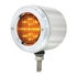31814 by UNITED PACIFIC - Marker Light - Double Face, LED, Assembly, with Bezel, 13 LED, Red Lens/Red LED, Stainless Steel, Round Design