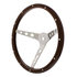 110794 by UNITED PACIFIC - Steering Wheel - 15", Woodgrain, for 3-Bolt Hubs