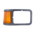 31983 by UNITED PACIFIC - Light Bezel - Gray, Plastic, Passenger Side, with Parking Light, for 2000-2015 Ford F-650/F-750