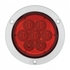 36913 by UNITED PACIFIC - Brake/Tail/Turn Signal Light - 7 LED 4" Deep Dish, Red LED/Red Lens