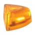 39436 by UNITED PACIFIC - Turn Signal Light - 37 LED, with Chrome Base, Amber LED/Amber Lens, for Peterbilt