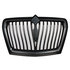 21335 by UNITED PACIFIC - Grille - Black, with Bug Screen, for 2017-2020 International LT