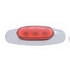 39480 by UNITED PACIFIC - Clearance/Marker Light - Red LED/Red Lens, with Reflector, 3 LED