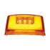 36966 by UNITED PACIFIC - Truck Cab Light - 24 LED, GloLight Square, Amber LED/Lens, without Housing