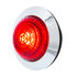 36036 by UNITED PACIFIC - Clearance/Marker Light - 1.25 in., Round, 6 Red LEDs, Red Lens, Dual Function