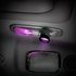 37054 by UNITED PACIFIC - Dome Light Lens - Rectangular, for 2006+ Peterbilt, Purple