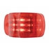 39905B by UNITED PACIFIC - Clearance/Marker Light - Red LED/Red Lens, Rectangle Design, 14 LED