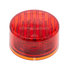 38171 by UNITED PACIFIC - Clearance/Marker Light - Red LED/Red Lens, Round Design, 2", 9 LED, 2 Female Bullet Plugs