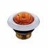 39932 by UNITED PACIFIC - Clearance/Marker Light - with Bezel, 3 LED, Mini, Amber LED/Amber Lens