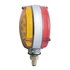 39438 by UNITED PACIFIC - Turn Signal Light - Double Face, 42 LED Reflector, Amber & Red LED/Amber & Red Lens