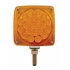 38702 by UNITED PACIFIC - Turn Signal Light - Double Face, RH, 45 LED Single Stud, Amber & Red LED/Amber & Red Lens