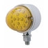 39547 by UNITED PACIFIC - Auxiliary Light - 17 LED Dual Function Reflector Single Face Light, Amber LED/Amber Lens