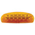 38620B by UNITED PACIFIC - 12-LED Single Function Reflector Rectangular Clearance/Marker Light, Amber Len, Bulk