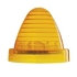 38278B by UNITED PACIFIC - Truck Cab Light - Bulk, 13 LED, Beehive Truck-Lite Style, Amber LED/Lens