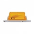 30020 by UNITED PACIFIC - Clearance/Marker Light - Incandescent, Amber Lens, Rectangle Design, White Base