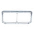 32350 by UNITED PACIFIC - Headlight Bezel - Rectangular, Dual, with Visor, LED Cut-Out