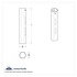 10259 by UNITED PACIFIC - Wheel Lug Nut Cover Tool - Lug Nut Cover Socket, Plastic Lug Nuts