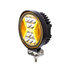 36454 by UNITED PACIFIC - Work Light - 4.5", 24 High Power LED, with "X" Amber Light Guide