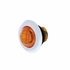 37967 by UNITED PACIFIC - Clearance/Marker Light - with Bezel, 3 LED, Dual Function, Mini, Amber LED/Amber Lens