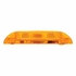 36081 by UNITED PACIFIC - Clearance/Marker Light - Incandescent, Amber Lens, Rectangle Design, with Reflex Lens, 1 Bulb