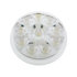 36680 by UNITED PACIFIC - Back Up Light - 4" Round, 20 LED, Competition Series, White LED, Clear Lens