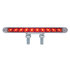 39202 by UNITED PACIFIC - Light Bar - Double Face, Pedestal, Stop/Turn/Tail Light, Amber and Red LED, Clear Lens, Chrome/Plastic Housing, 10 LED Light Bar