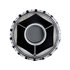 10064 by UNITED PACIFIC - Wheel Lug Nut Cover Set - Chrome, Plastic