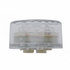 38030B by UNITED PACIFIC - Auxiliary Light - Bulk, 2" Round, 9 LED, White LED, Clear Lens, Single Function