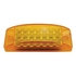 38256 by UNITED PACIFIC - Clearance/Marker Light, Amber LED/Amber Lens, Rectangle Design, with Reflector, 21 LED