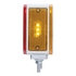 39378 by UNITED PACIFIC - Turn Signal Light - Double Face, RH, 39 LED Reflector, Amber & Red LED/Lens, 2-Stud Mount