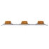 31076 by UNITED PACIFIC - Identification Light Bar - Amber, Mini, for Over 80" Applications
