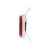 C495001 by UNITED PACIFIC - Tail Light Reflector - Polished Stainless Steel Bezel, Red, for 1949-50 Chevy Passenger Car