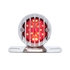 86858 by UNITED PACIFIC - Tail Light - Motorcycle LED Rear Fender, with Chrome Grille Bezel, Red Lens