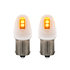 38899 by UNITED PACIFIC - Turn Signal Light Bulb - High Power 8 LED 1156 Bulb, Amber