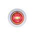 36838 by UNITED PACIFIC - Double Fury Mini Clearance/Marker Light - Amber and Red LED/Clear Lens, 3 LED