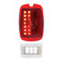 110110 by UNITED PACIFIC - Tail Light Lens - 27 LED Sequential, Driver Side, for 1937-1938 Chevy Car and 1940-1953 Chevy Truck