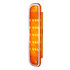 110712 by UNITED PACIFIC - Side Marker Light - 15 LED, Amber Lens, with Stainless Steel Trim, for 1973-80 Chevy and GMC Truck