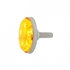 CTL5606A by UNITED PACIFIC - Tail Light Reflector - Amber LED/Amber Lens, for 1951-1952 and 1956 Chevy Passenger Car