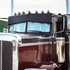 98994 by UNITED PACIFIC - Windshield Sunshade - for Peterbilt Trucks