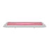 32721 by UNITED PACIFIC - Light Bar - "Glo" Light, Dual Function, Turn Signal Light, Red LED, Clear Lens, Chrome/Plastic Housing, Dual Row, 24 LED Per Light Bar, Mounting Hardware Included