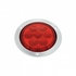 36913 by UNITED PACIFIC - Brake/Tail/Turn Signal Light - 7 LED 4" Deep Dish, Red LED/Red Lens