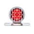 86860 by UNITED PACIFIC - Tail Light - Motorcycle LED Rear Fender, with Chrome Grille Bezel, Smoke Lens