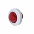36601 by UNITED PACIFIC - Auxiliary Light - 3 LED Dual Function Mini Auxiliary/Utility Light, with Bezel, Red LED/Red Lens