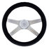 70139 by UNITED PACIFIC - Accessory Steering Wheel Cover - 20" Black Steering Wheel Cover