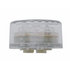 39583B by UNITED PACIFIC - Auxiliary Light - Bulk, 2" Round, 9 LED, Blue LED, Clear Lens, Single Function