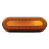 36657 by UNITED PACIFIC - Turn Signal Light - 24 LED 6" Oval Mirage, Amber LED/Amber Lens