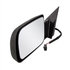 110988 by UNITED PACIFIC - Door Mirror - With Black Plastic Housing, Power, Foldable, Driver Side, for 1988-2000 Chevy & GMC Truck